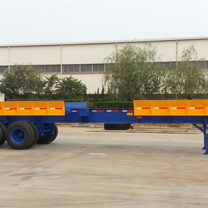 2/3 Tri Axle Port Yard Terminal Flatbed